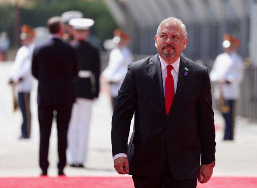 宏都拉斯外交部长雷依纳。