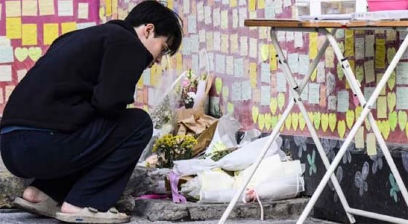 梨泰院踩踏事故一周年，首尔办追悼会。