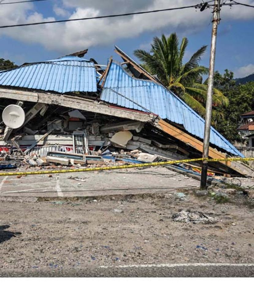 印尼弗洛雷斯岛再现5.9级地震。
