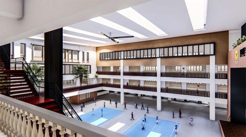 11月30日四哩半中华公学新校舍与大礼堂落成开幕典礼