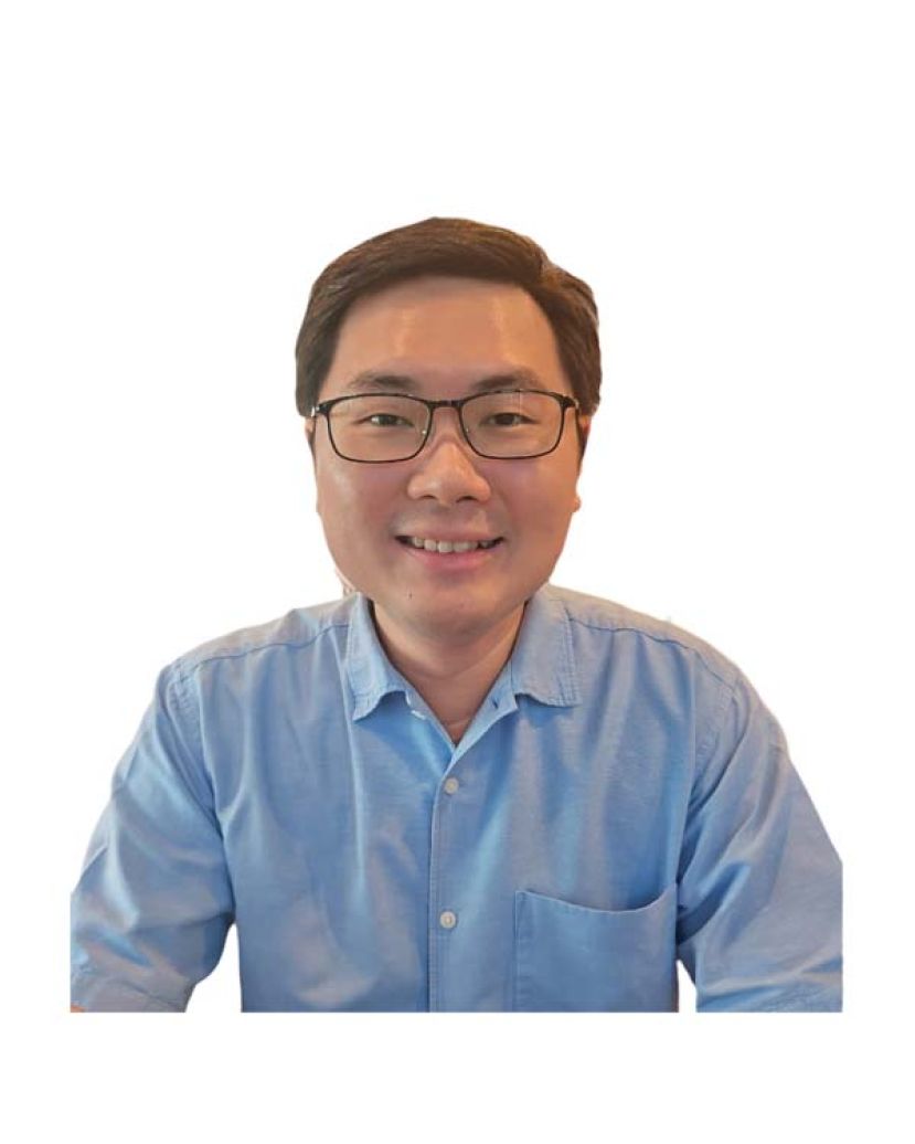 砂人联党古晋支部代秘书兼青年团团长黄笃荣。