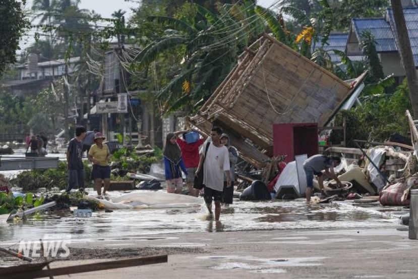 泰南水災 合艾灾后一片狼藉  国会议员：宛如“世界末日”。