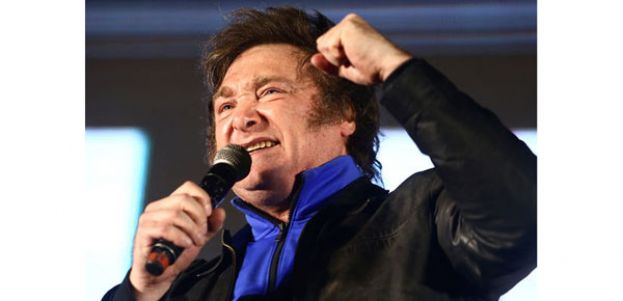 有&ldquo;阿根廷特朗普&rdquo;之称的极右翼候选人米雷伊。