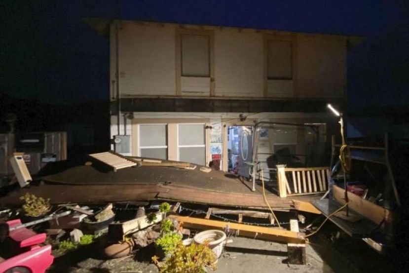 加利福尼亚州北部6.4级强烈地震2人死亡12人受伤