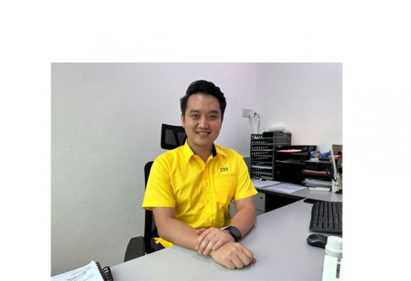 砂拉越人民联合党青年总团宣教秘书兼埔奕支部青年团团长许勋扬。
