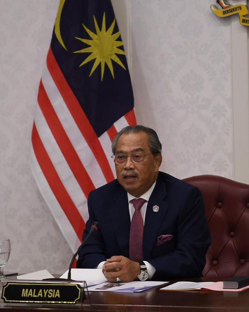 首相丹斯里慕尤丁。