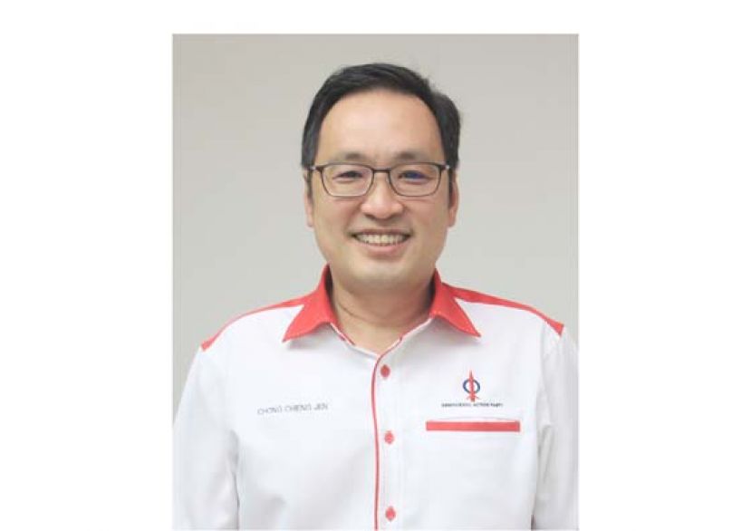 砂行动党主席张健仁。