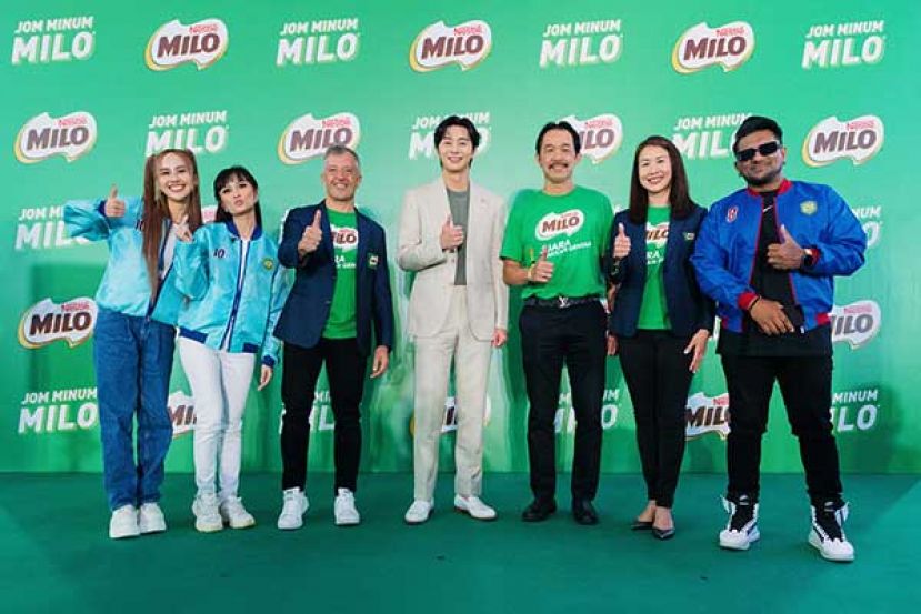 MILO® x 朴叙俊活力携手合作，继续通过MILO®多样化方便携带包装产品鼓动大马人采取活  跃生活方式。