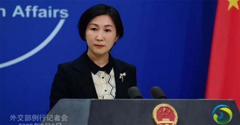 中国外交部发言人毛宁。（档案照）