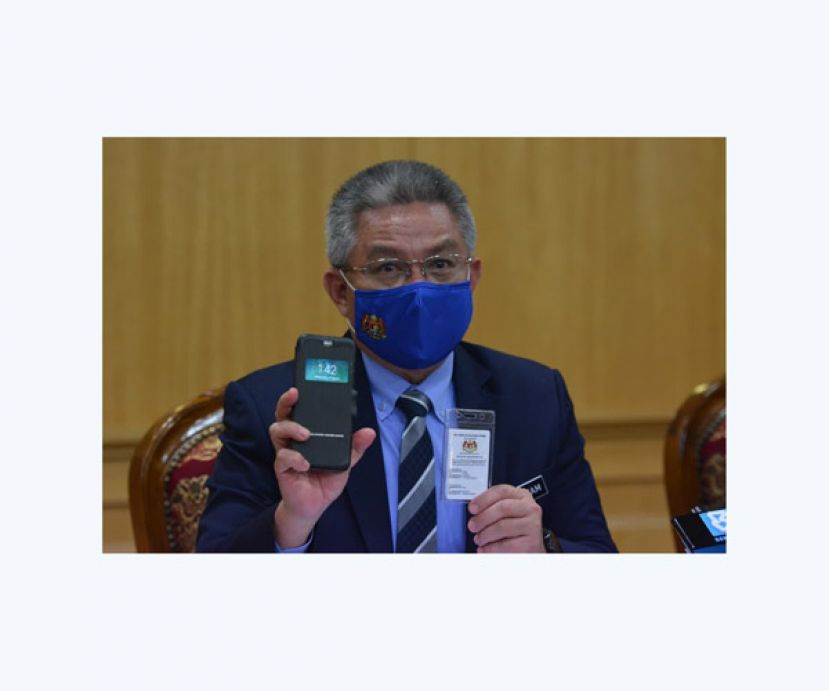 卫生部长拿督斯里阿汉峇峇。