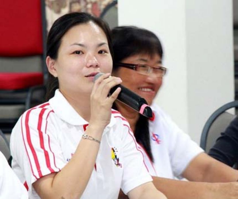 南兰区国会议员刘强燕。