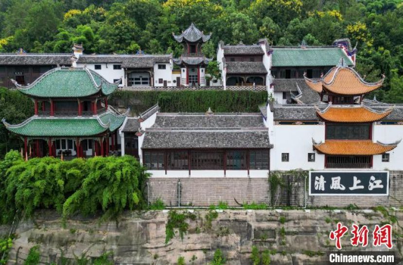 云阳县的张飞庙。