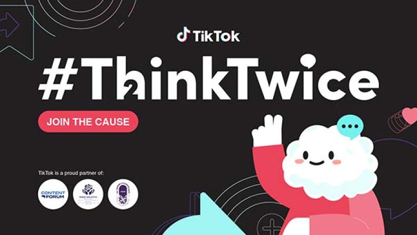 TikTok举办数字素养活动#ThinkTwice，呼吁大马民众对  网络行为三思而后行