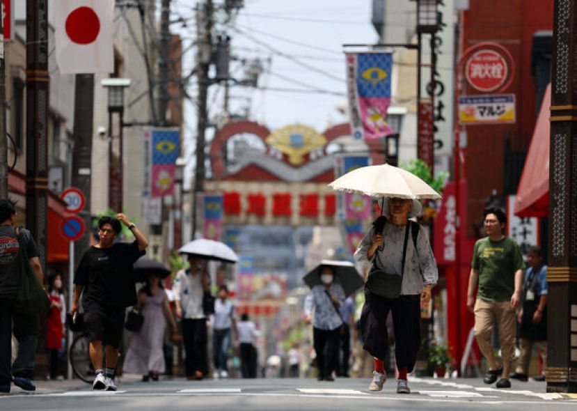 日本今年酷暑日已达10天刷新纪录。