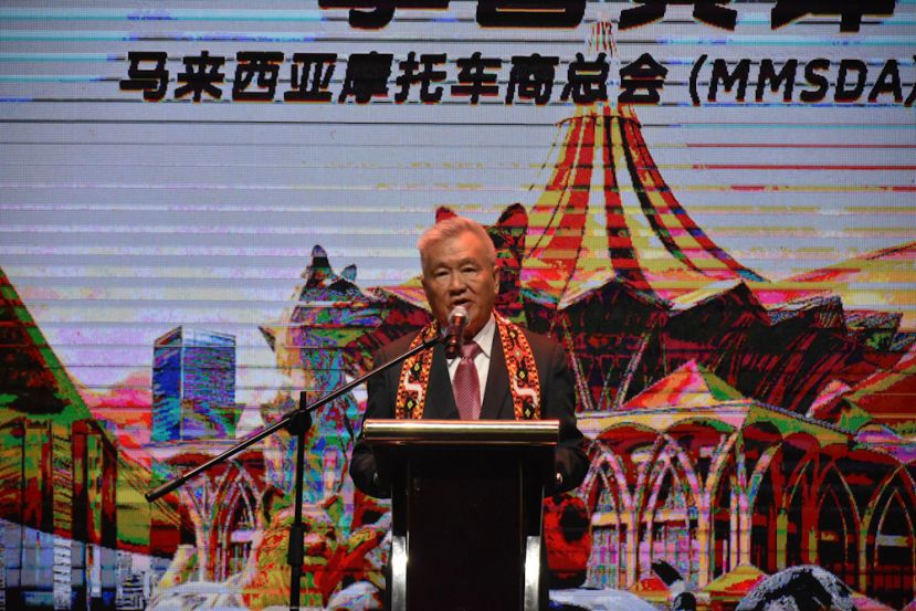 马来西亚摩托车商总会总会长拿督黄锋。