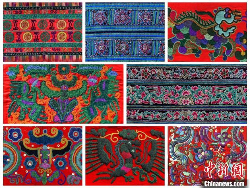 贵州苗绣。