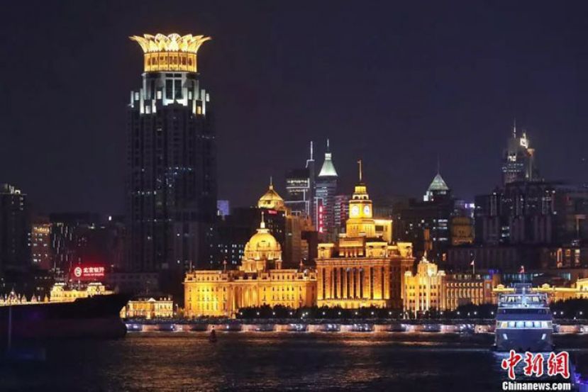 上海外滩万国建筑群。