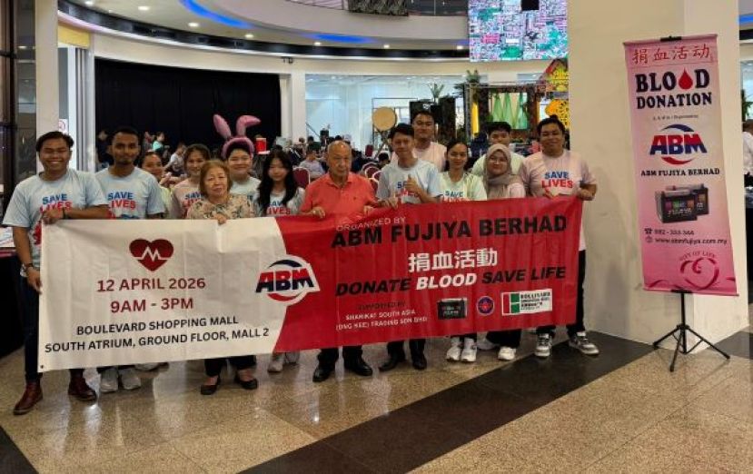 ABM Fujiya Berhad第32次捐血反应热烈   提前结束仍筹获158包血液