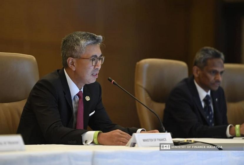 财政部长拿督斯里东姑扎夫鲁。