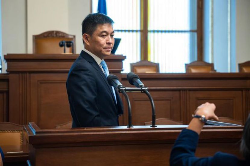 新加坡国会议长陈川仁。