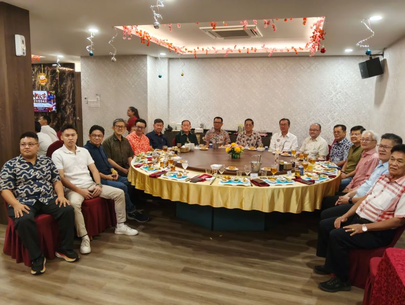 拿督蔡传伟办素食聚餐晚宴  宴请社区领袖朋友交流与联系