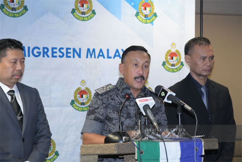 16万3862名非法入境者在大马逾期逗留遭移民局逮捕