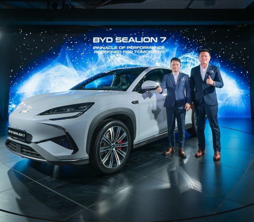 Sime Darby Motors在马来西亚发布BYD SEALION 7  结合性能与高端设计的全电动SUV