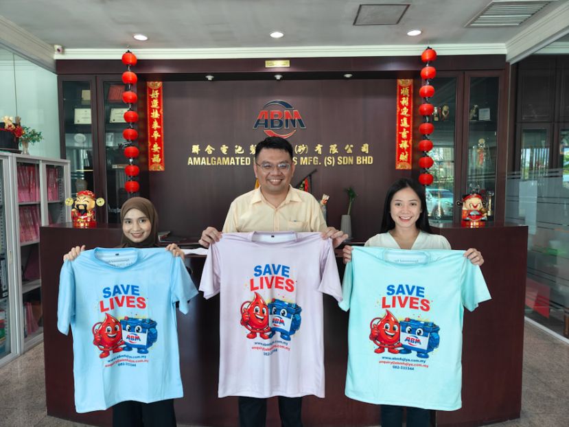 ABM Fujiya Berhad再度主办捐血活动 支援古晋中央医院血库