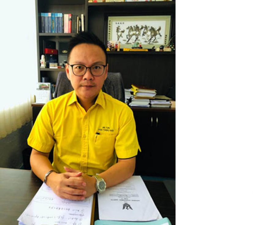 砂人联青总团秘书符祥威。