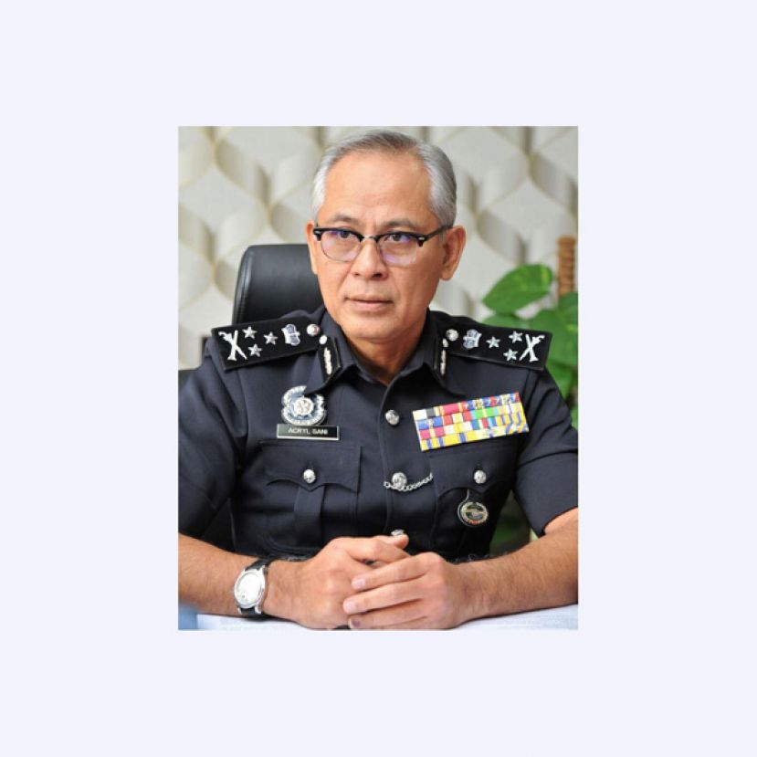 副警察总长拿督斯里阿克里沙尼。