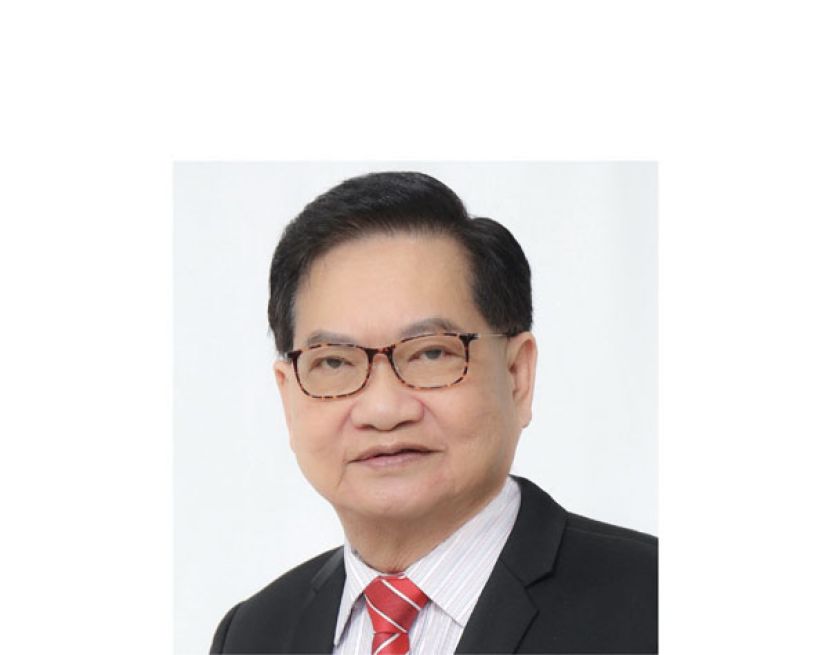 斯木省华总会长兼成邦江中华总商会会长拿督吴标生.