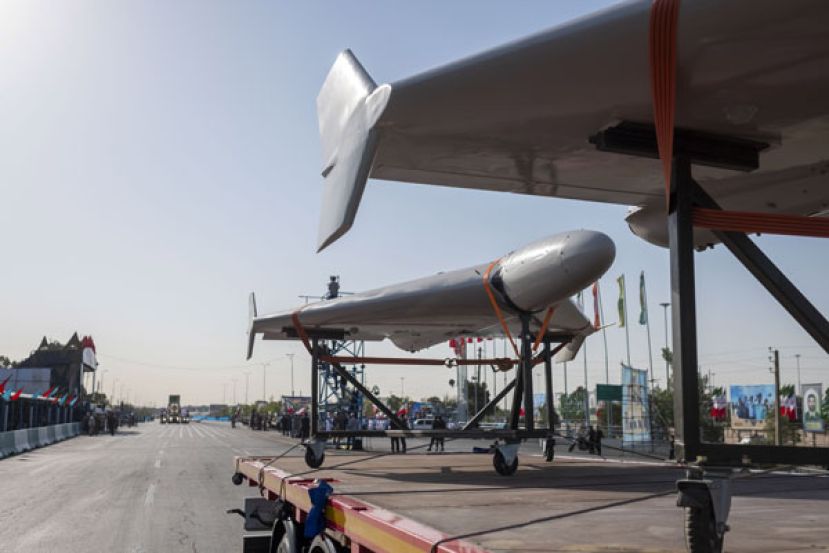 伊朗制&ldquo;见证者&rdquo;无人机。