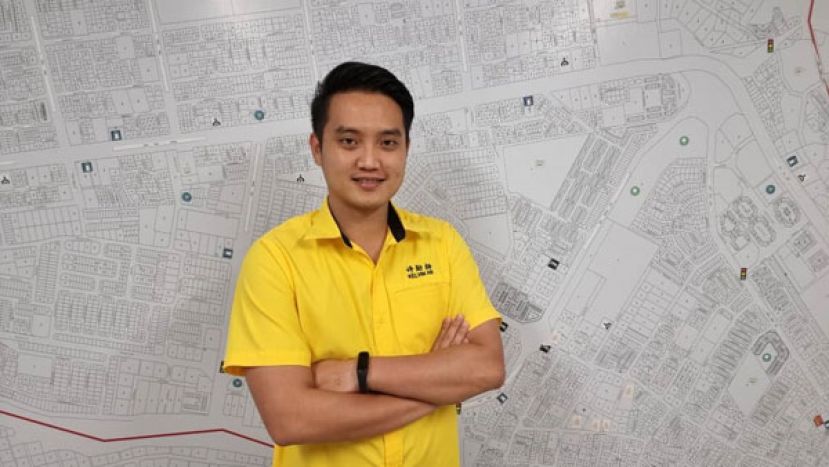 砂拉越人民联合党青年总团宣教秘书兼埔奕支部青年团团长许勋扬。