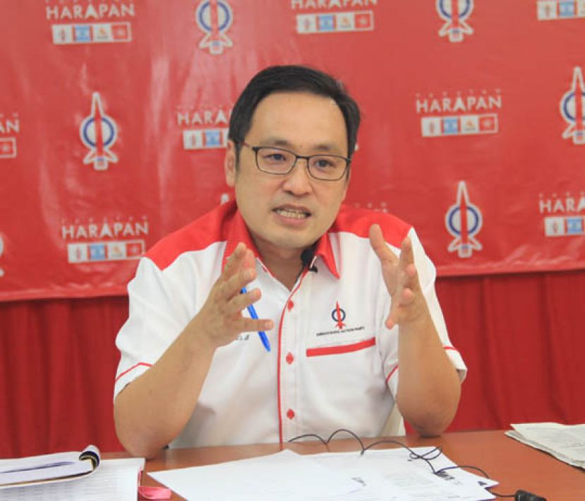 砂希望联盟主席张健仁。