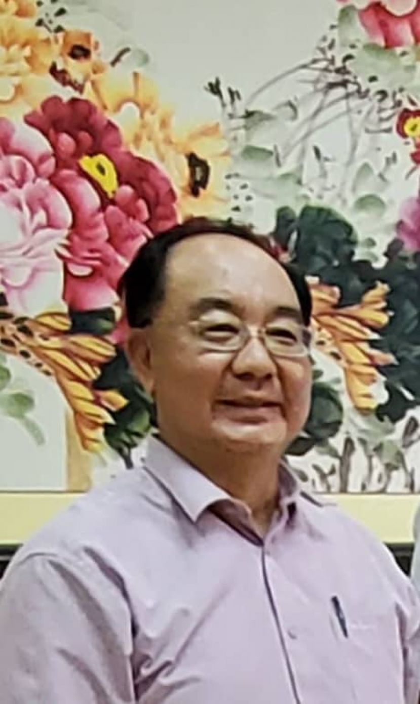 砂拉越古晋马中贸易进出口商会主席余民诞。