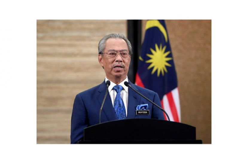 首相丹斯里慕尤丁。