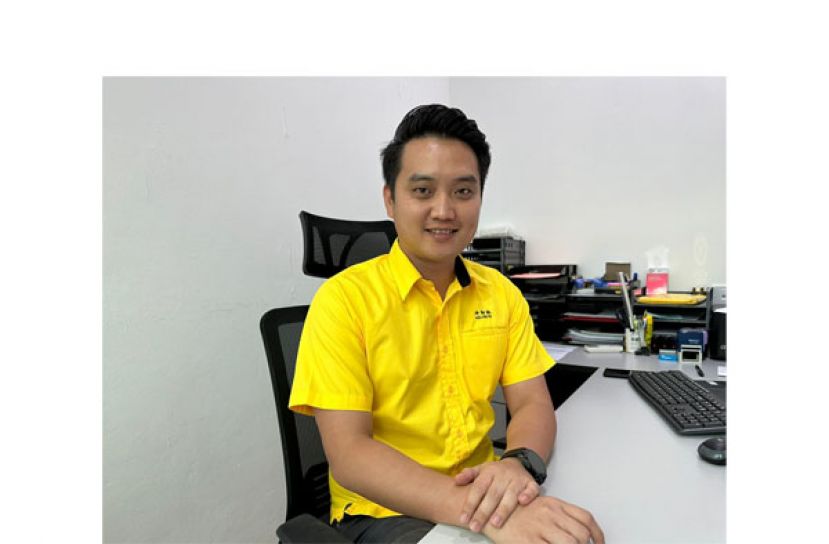 砂拉越人民联合党青年总团宣教秘书许勋扬。