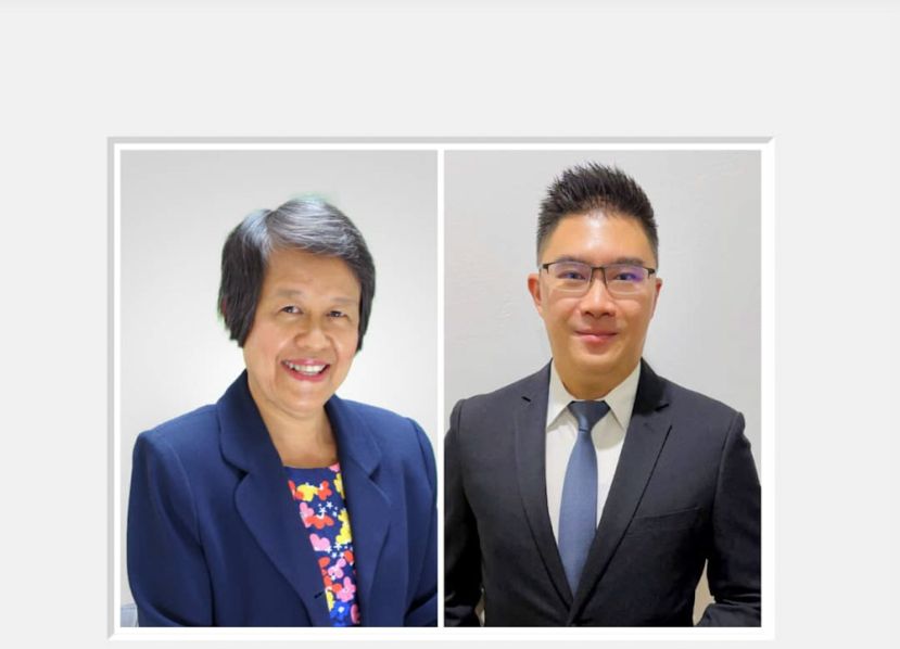妇产专科黄秀英医生（左）与神经心理学专科蔡劲锋医生（右）。