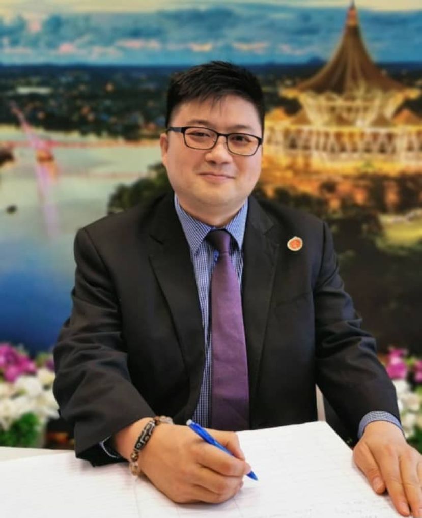 砂拉越燕窝商公会会长卢少奎。