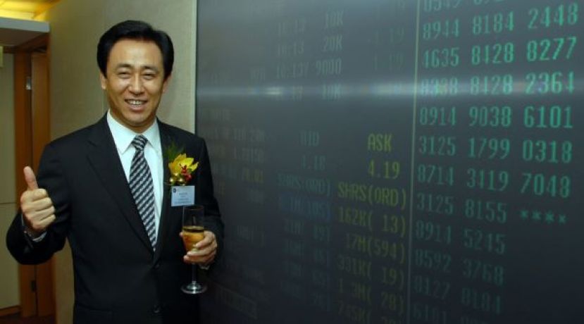 2009年，许家印的公司中国恒大在香港证券交易所上市。