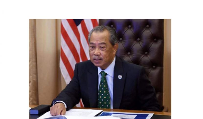 首相丹斯里慕尤丁。