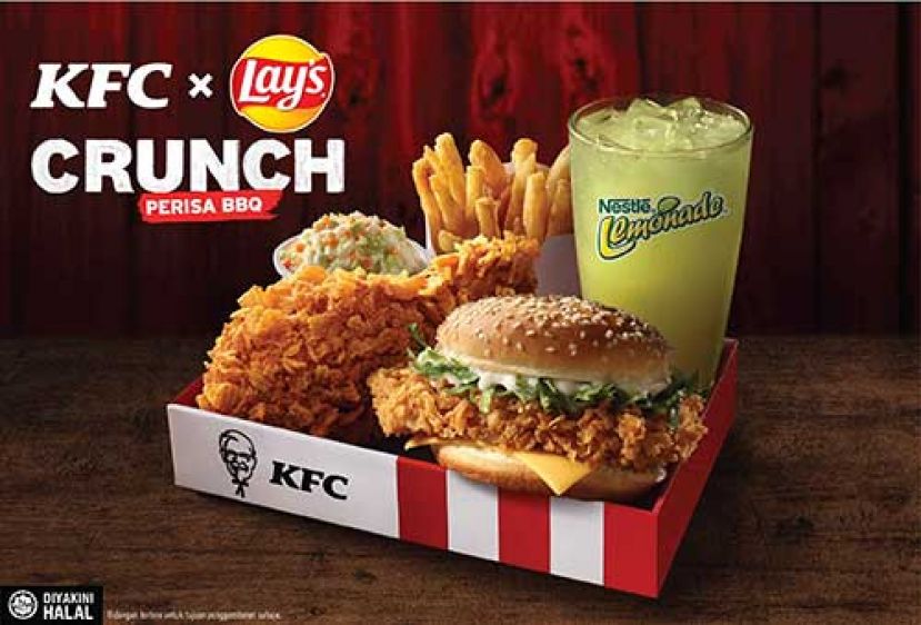 强强联手的最劲爆组合 KFC X LAY’S CRUNCH 马来西亚子民有口福啦!