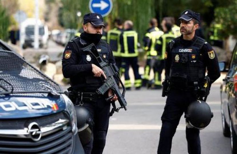 美使馆乌使馆等　西班牙多地收到信件炸弹