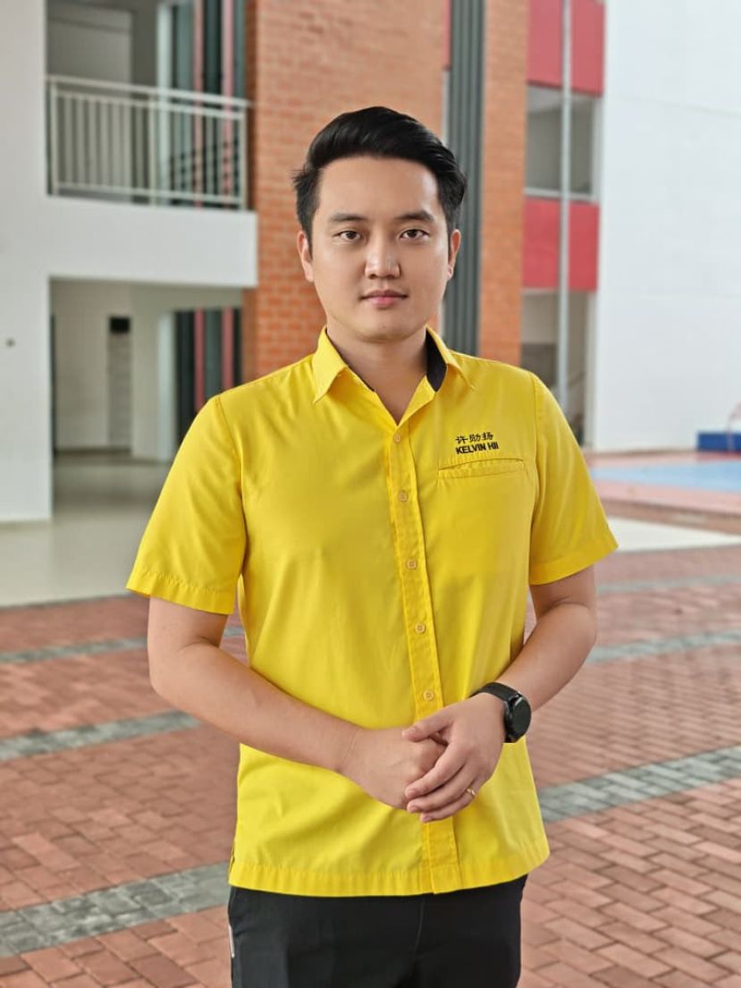 砂拉越人民联合党青年总团副团长许勋扬。