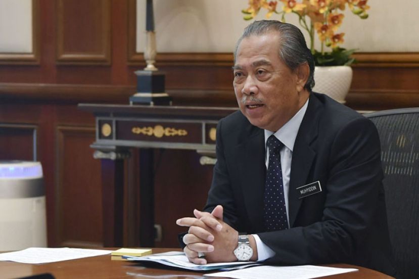 首相丹斯里慕尤丁。