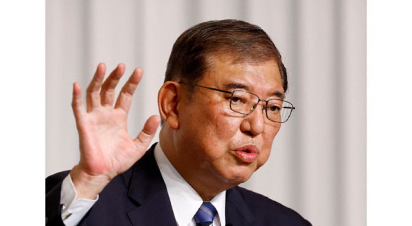 日本新首相石破茂。