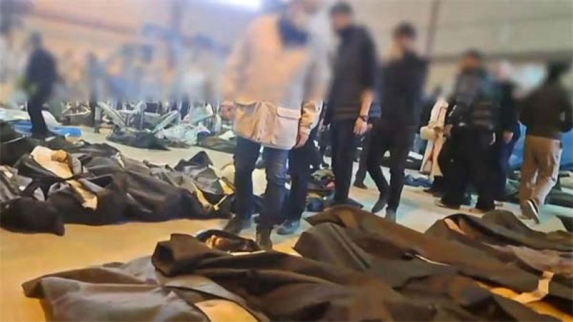 示威恐已酿2万人死，德黑兰法医中心摆满遗体。