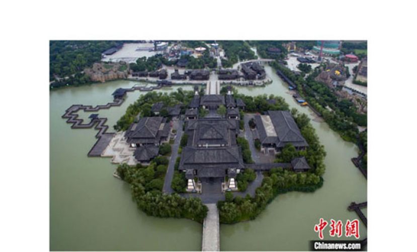 建于春秋晚期的淹城，位于今江苏常州，距今有2500余年历史，现仍保存完整。