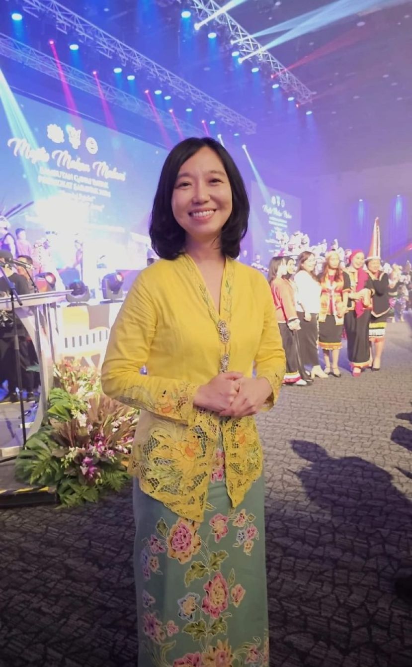 人联党中央妇女组主席许德婉。