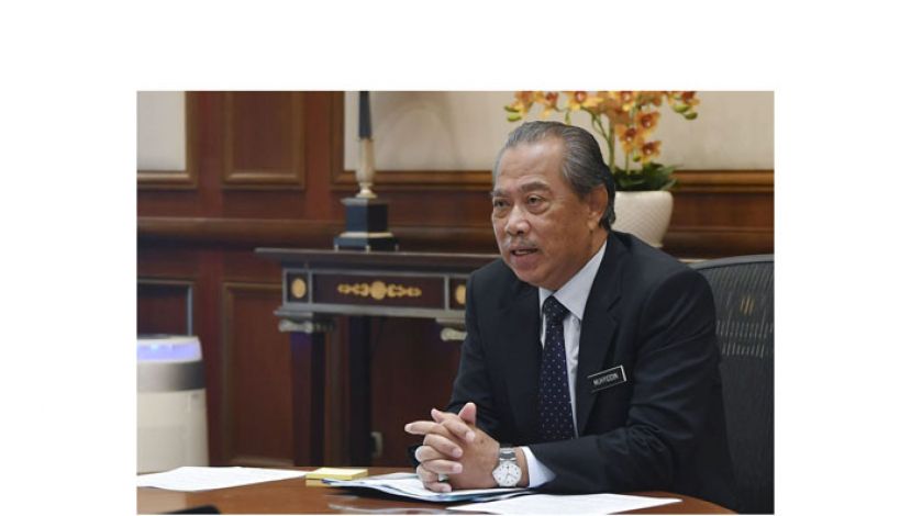 首相丹斯里慕尤丁。